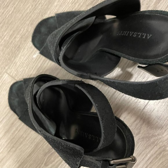 All Saints Ulla Suede Sandal 37 | 7 - Picture 5 of 6